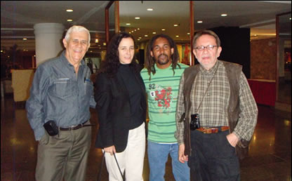 Antonio Miranda, Margarita Laso, Martin Salas Ávila y Enrique Hernández D´Jesus 