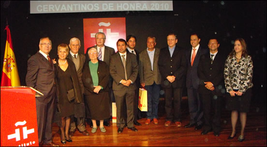 INSTITUTO CERVANTES OUTORGA TÍTULO DE "CERVANTINO DE HONOR