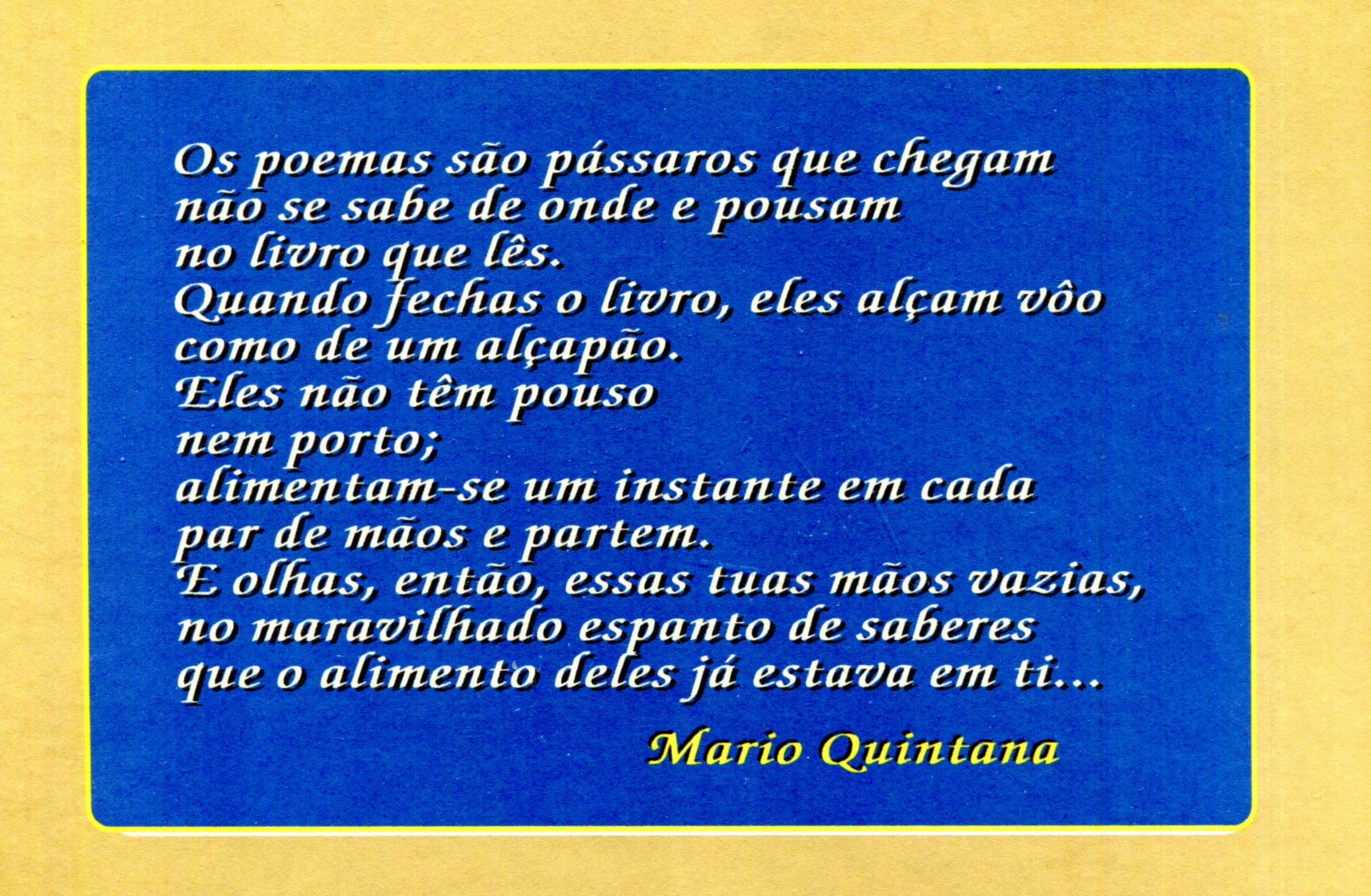 Mário Quintana: vida, características, obras, poemas - Português